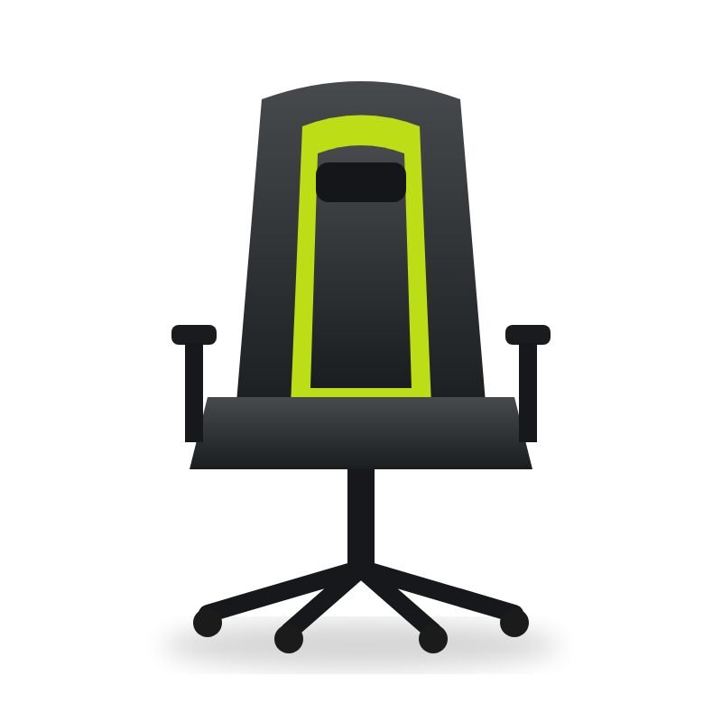 Silla Gamer Redragon Coeus Negro/Lima